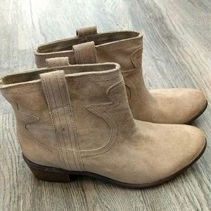 New Lucky Brand Terra Suede Boots Sz 7M